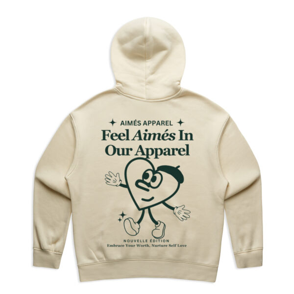 Original Label Hoodie - Cream Thumbnail